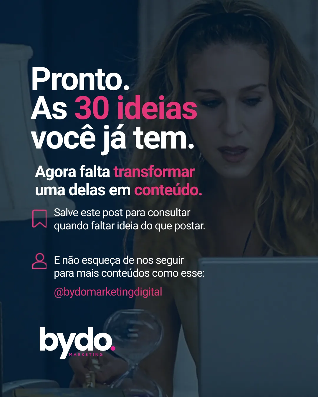 Espaço reservado para uma imagem de apresentação da gestão de redes sociais da Bydo